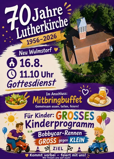 Veranstaltungsflyer | Foto: Lutherkirche Neu Wulmstorf