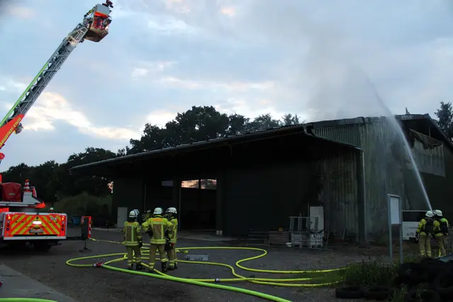 Der Brand konnte schnell unter Kontrolle gebracht werden | Foto: Feuerwehr Stade