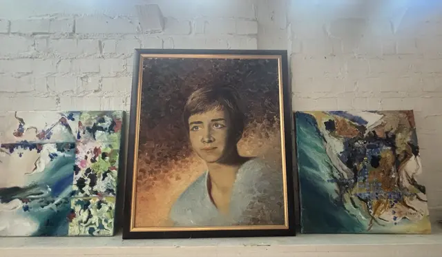 Diese Frau hat er geheiratet und gemalt: auf diesem Bild ist sie 16 Jahre alt  | Foto: sts