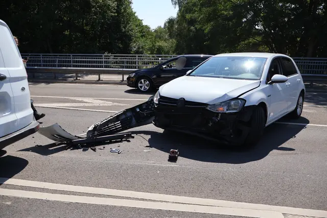 Die Unfallstelle | Foto: Freiwillige Feuerwehr Hansestadt Buxtehude