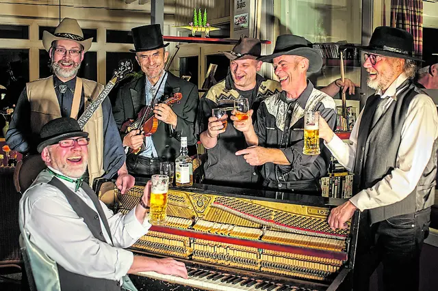 Die "Appeltown Washboard Worms" sind überregional bekannt | Foto: Appeltown Washboard Worms