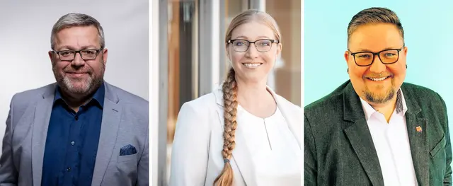 Ralf Dessel (v. li.), Katharina Mewes und Clemens Ultsch | Foto: Daniela Ponath / Mewes, Goldlichtstudios/ Ultsch
