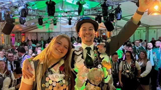 Marius Stackmann und Leonie Wick führen die Jungschützen an | Foto: Altklosteraner