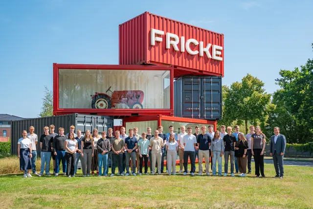 Die kaufmännischen Azubis bei Fricke | Foto: Fricke