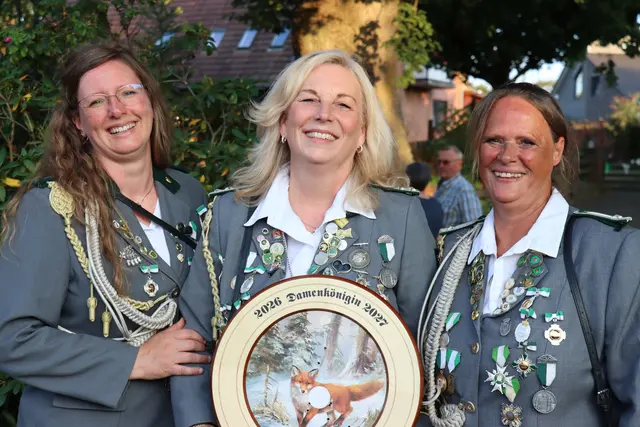 Ramelsloher Damenkönigsgespann 2026 | Foto: SV Ramelsloh