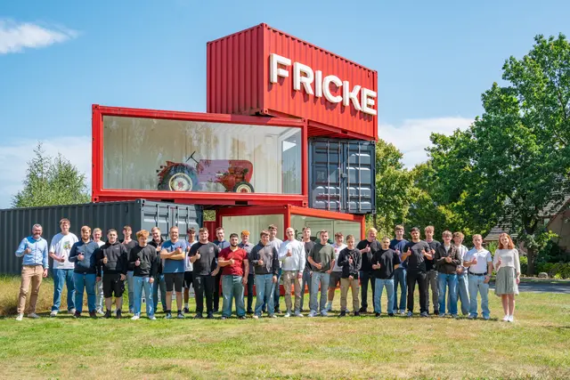 Die technischen Azubis bei Fricke | Foto: Fricke