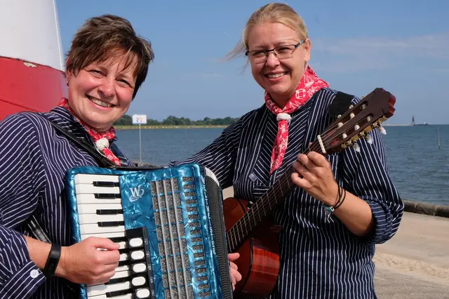 Cuxhavener Gesangsduo „Ebbe &amp; Flut | Foto: Band 