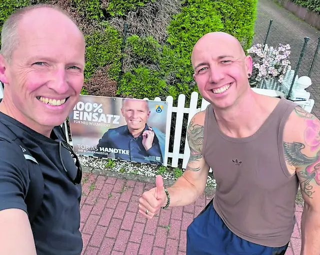 Zusammen sind wir stark – Tobias Handtke setzt auf Zusammenarbeit mit den Neu Wulmstorfern Fotos: Gemeinde Neu Wulmstorf