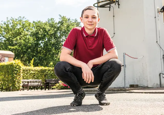 „Ich hatte nie Berührungsängste“, erzählt Darwin (17) | Foto: Mathias Mensch