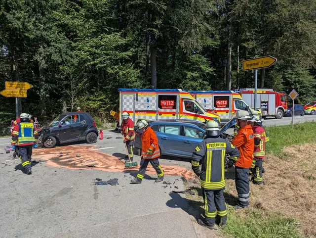 Immer wieder kommt es an der Abbiegung nach Tangendorf zu kritischen Situationen | Foto: Freiwillige Feuerwehr Samtgemeinde Hanstedt