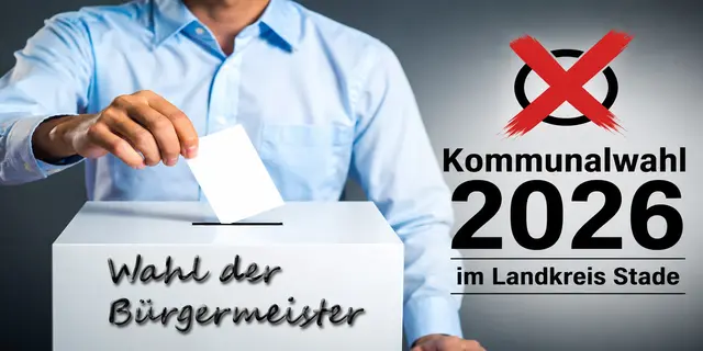 Um die elf Bürgermeister-Posten im Landkreis Stade bewerben sich insgesamt 22 Kandidaten - davon allein sechs in Stade | Foto: Adobe Stock -  beeboys/jd