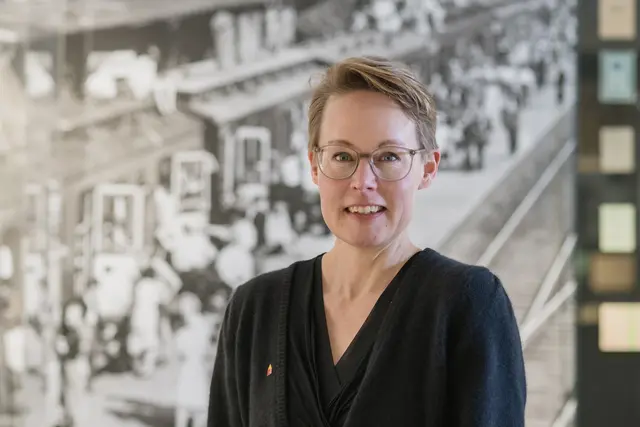 Carina Meyer, Kaufmännische Geschäftsführerin des Freilichtmuseums Kiekeberg, kritisiert die Streckenführung durch den Landkreis Harburg | Foto: Freilichtmuseum Kiekeberg
