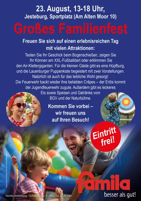 Infoflyer | Foto: famila-Warenhaus Jesteburg