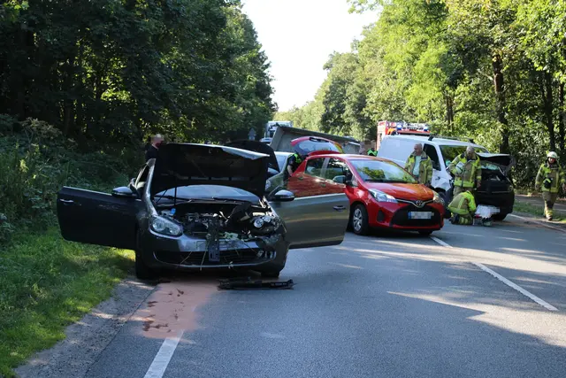 Die Unfallstelle | Foto: Stefan Braun / Feuerwehr Stade