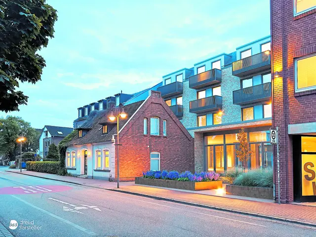 Der Neubau aus Sicht der Bahnhofstraße | Foto: Sparkasse Harburg-Buxtehude