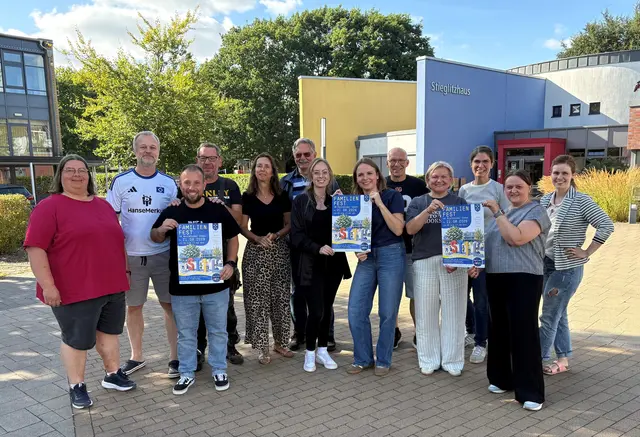 Die  Planungsgruppe des BuxteSüd-Festes | Foto: Hansestadt Buxtehude
