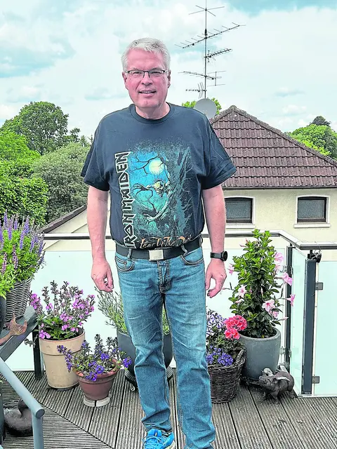 Jorks Bürgermeister Matthias Riel: Iron Maiden gehören inzwischen fest zu seiner Playlist | Foto: Matthias Riel