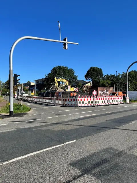 Der Ilmer Weg in Winsen ist zur Zeit aufgrund der Baustelle nur in Richtung Osttangente befahrbar | Foto: Stadt Winsen