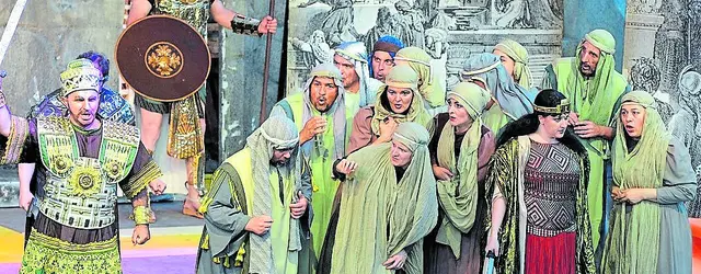 Die Oper „Nabucco“ fasziniert mit ihrer großen Besetzung Foto: Great Performances | Foto: Great Performances