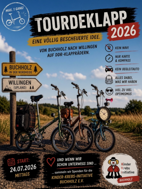 Die Info über die Tourdeklapp 2026 | Foto: Tourdeklapp