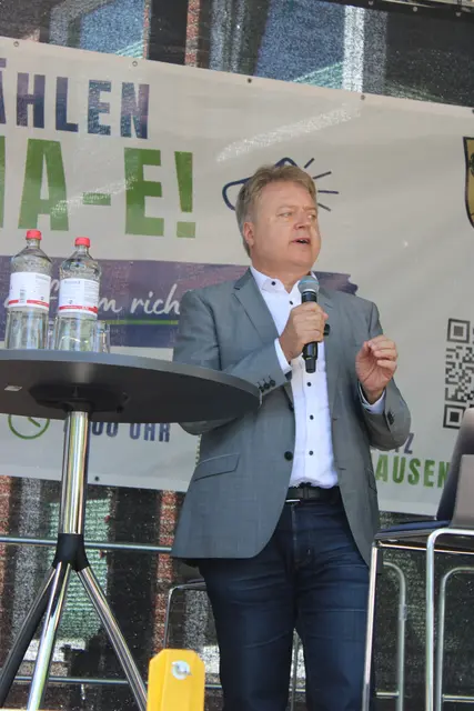 Dr. Peter Dörsam, Tostedter Samtgemeinde-Bürgermeister und Sprecher des Projektbeirates Alpha-E | Foto: ce