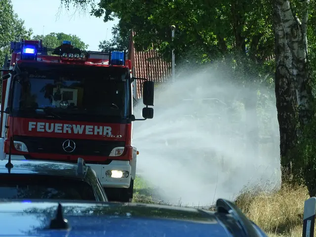 Durch das schnelle Eingreifen der Feuerwehr konnte größere Schäden vermieden werden | Foto: Feuerwehr SG Hanstedt