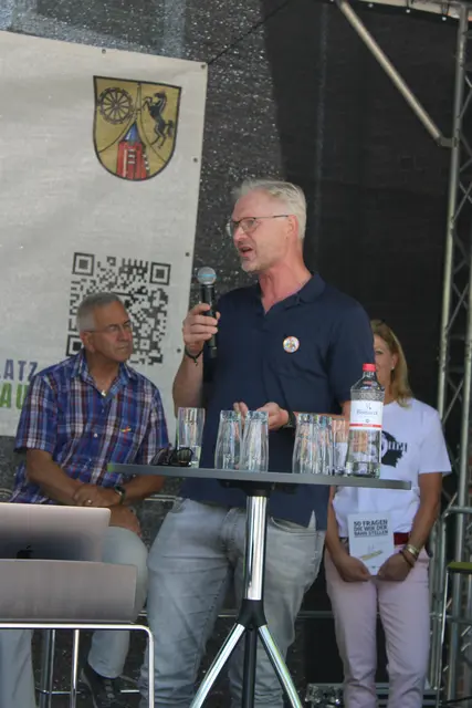 Christian Sauer, Bürgermeister von Egestorf und Sprecher der dortigen Bürgerinitiative für Alpha-E | Foto: ce