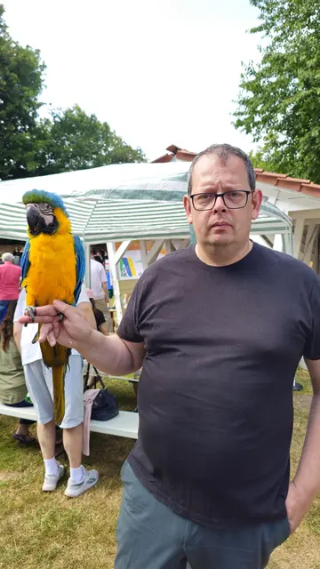Der Kehdinger Tierschutzhof Neumann war mit zahmen Tieren vor Ort | Foto: Jugendherberge Stade