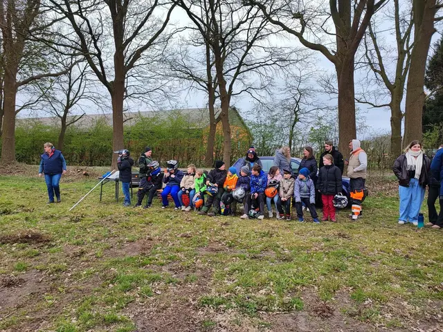 Gruppenfoto der Crosskart-Jugend beim Training | Foto: MSC Kutenholz