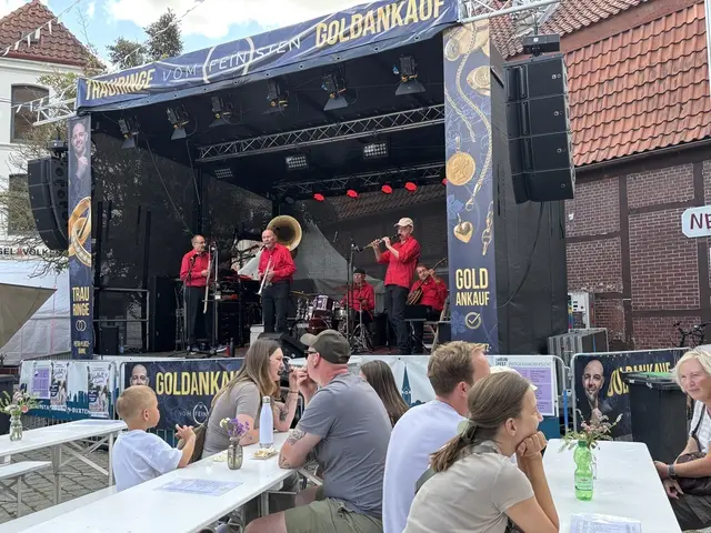 Die Hot Alabama Six sorgten mit erstklassiger Musik für gute Stimmung