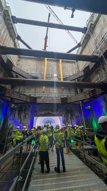 In diesem Schacht bei Hamelwörden erreicht der SuedLink-Stromtunnel den Landkreis Stade | Foto: jd