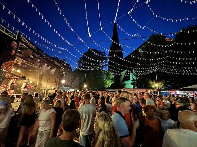 Gut besucht – das Weinfest in Buxtehude
