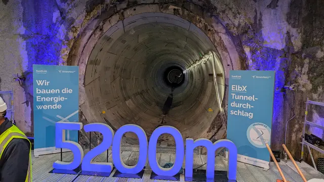 Knapp anderthalb Jahre hat es gedauert, den Tunnel zu bohren | Foto: jd