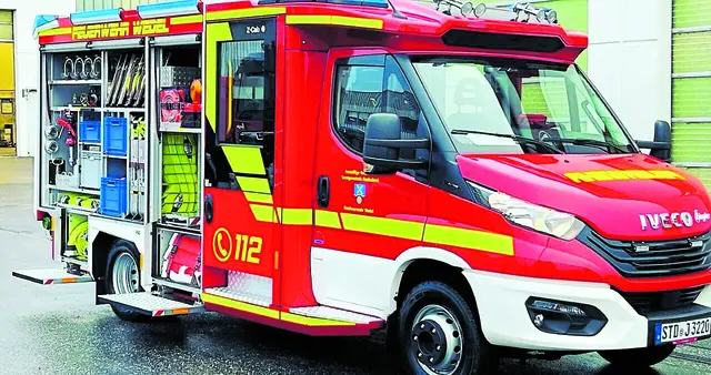 Ein neues Löschfahrzeug erhielt die Wedeler Feuerwehr Ende 2022 | Foto: FFW