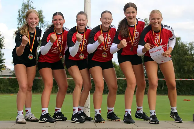 Die U18-Mädchen haben sich für die Deutsche Meisterschaft am 05./06.09. in Essel qualifiziert. | Foto: MTV Wangersen