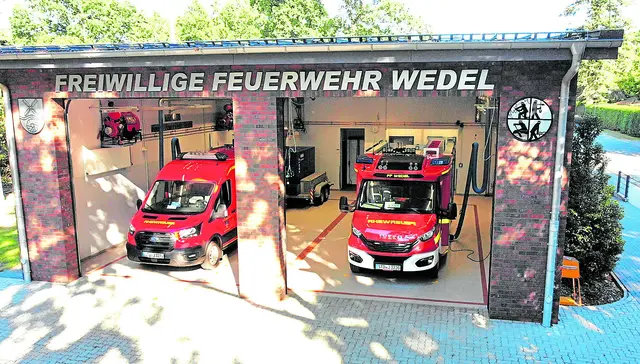 Das neue Feuerwehrgerätehaus in Wedel | Foto: Feuerwehr Wedel