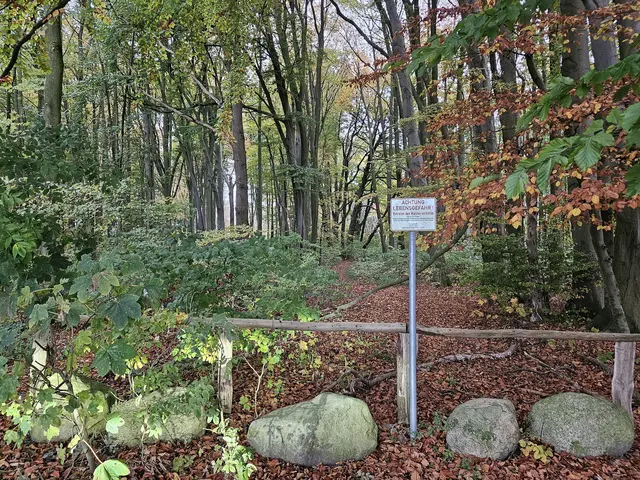 Achtung Lebensgefahr: Seit 2017 ist das Gelände auf der Anhöhe bei Grundoldendorf gesperrt | Foto: Landkreis Stade