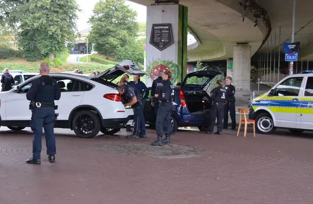Verkehrskontrollen am Stader Bahnhof | Foto: Polizeiinspektion Stade