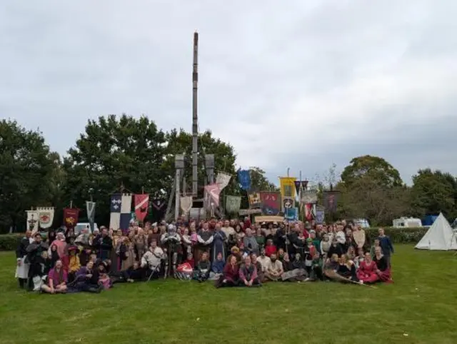  Zahlreiche Ritter und Handwerker, Händler und Spielleute erwarten beim Blidenfest in Beckdorf die Besucherinnen und Besucher | Foto: Kranzbinder Beckdorf e.V.