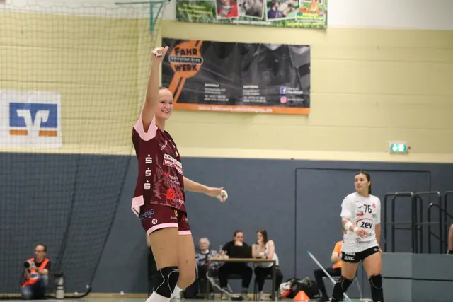 Das Team der Luchse lieferte im Pokalspiel gegen den Erstligisten Zwickau eine super Leistung. Beinahe wäre es ein Unentschieden geworden | Foto: Handball.Franziska