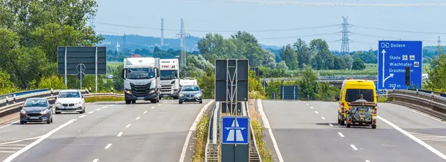 Eine wichtige Verbindung der Region – hoffentlich bald mit Anschluss nach Hamburg: die Autobahn 26 - hier bei ihrem Beginn in Stade | Foto: Landkreis Stade / Christian Schmidt