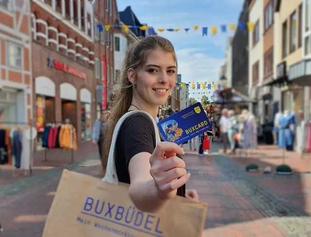 Shopping mit der BuxCard | Foto: Hansestadt Buxtehude