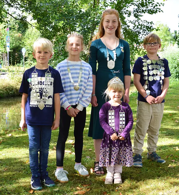 Die Kindermajestäten | Foto: Heino Scheibe