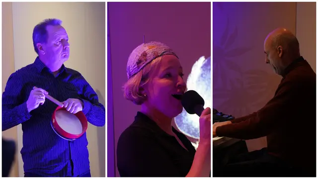 Kultur in der Kirche: Das Künstlerduo M.PöRT bringt in der St. Marienkirche Himmelpforten ein musikalisch-theatralisches Programm auf die Bühne, das sich mit Krieg, Frieden und der Kraft des Widerstands auseinandersetzt. | Foto: M.PöRT