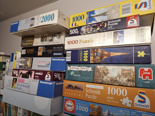 Vollständiges Puzzle mitbringen und gegen ein anderes eintauschen - beim Puzzletausch in der Bücherei | Foto: Gemeinde Neu Wulmstorf