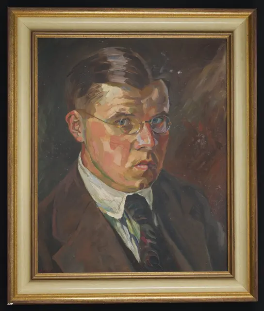 Selbstportrait von Heinrich Ludwig Meyer