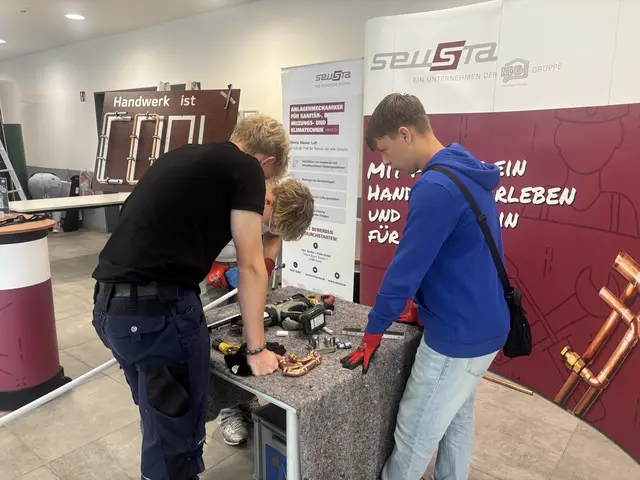 Bei Seusta hieß es: ausprobieren und anpacken | Foto: sts