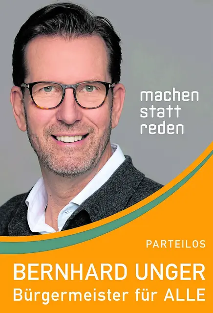 Machen statt reden! Bernhard Unger setzt machbare Ideen schnellstmöglich für die Bürger um | Foto: Gleis 11 / Privat