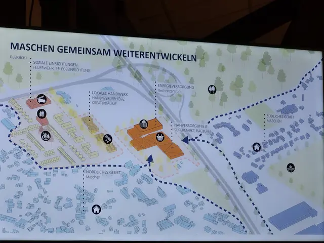 Hier ging es um den Zugang zum geplanten Fachmarktzentrum | Foto: RKW Architektur plus/pöp
