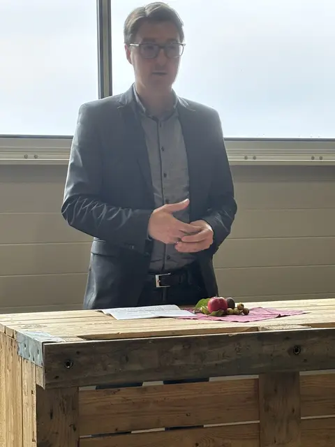 Der CDU-Bundestagsabgeordnete Christoph Frauenpreiß | Foto: Fachgruppe Obstbau im Landvolk Niedersachsen